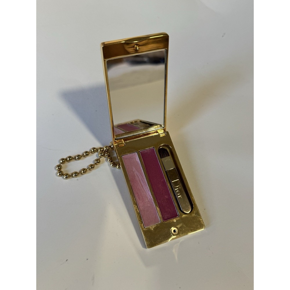 Dior Sparkling Duo Rouges Gold Compact Mirror - Picture 3 of 5